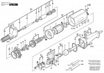 Bosch 0 602 HF0 019 GR.65 Hf Straight Grinder Spare Parts